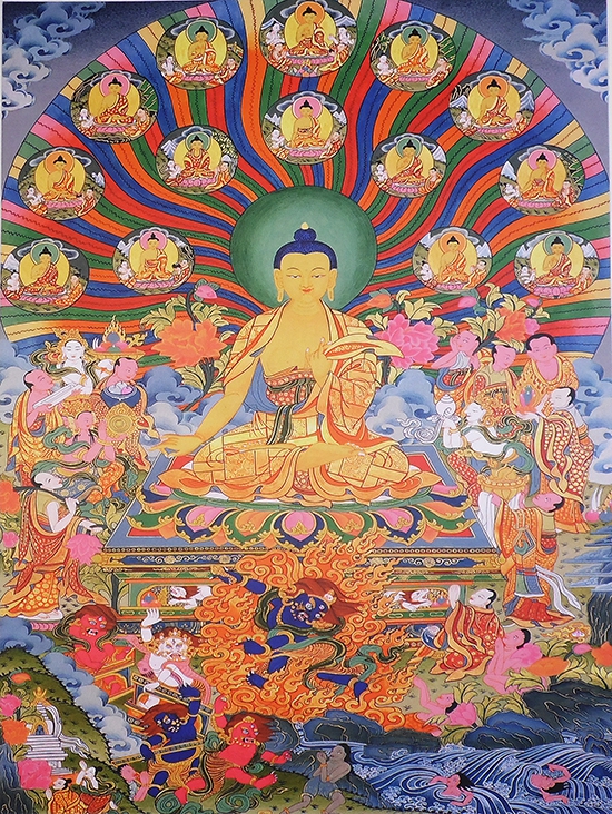 В день Будды Шакьямуни - Его садхана