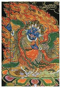 Купить Открытка Махакала Манинг (7 x 10 см) в интернет-магазине Dharma.ru