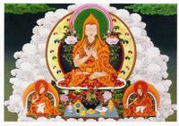 Купить Открытка Цонкапа (7 x 10 см) в интернет-магазине Dharma.ru