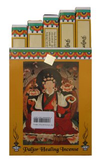 Купить Набор из пяти упаковок благовония Paljor Healing Incense, 5 упаковок по 16 палочек длиной 14 см в интернет-магазине Dharma.ru