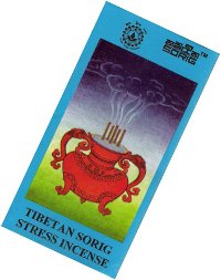 Купить Благовоние Sorig Stress Incense, 20 палочек по 12 см в интернет-магазине Dharma.ru