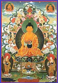 Купить Открытка Будда трех времен (15 x 21,5 см) в интернет-магазине Dharma.ru