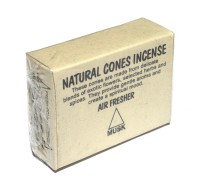 Купить Natural Cones Incense Musk (Натуральное конусное благовоние Муск), 25 конусов по 3 см в интернет-магазине Dharma.ru