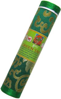 Купить Благовоние Green Tara (Зеленая Тара), 21 палочка по 20 см в интернет-магазине Dharma.ru