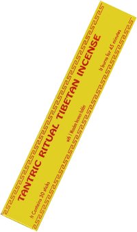 Купить Благовоние Tantric Ritual Tibetan Incense, 30 палочек по 17 см в интернет-магазине Dharma.ru