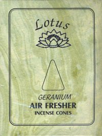 Купить Благовоние Geranium (Герань), 10 конусов в интернет-магазине Dharma.ru